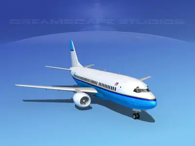 Boeing 737-300 Executive 3 3D model