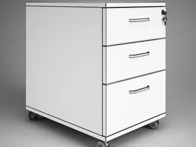 Office Cabinet 3D model