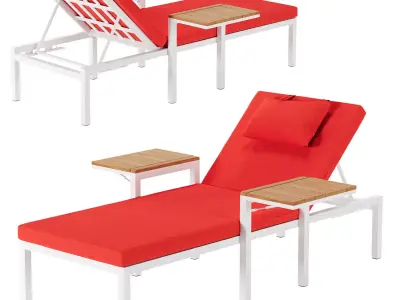 Milas sunbed 3D model