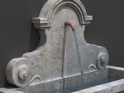 Fountain 03 3D model