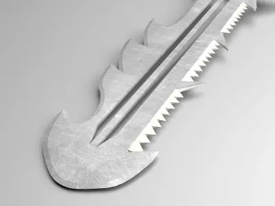 Orc sword 3D model