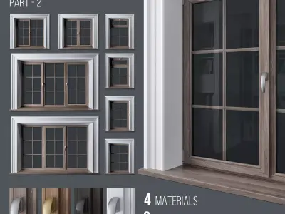 Window Collection Part 2 3D model