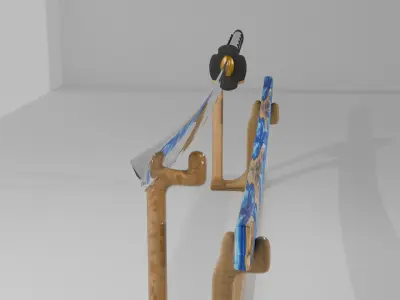 Katana 3D model 10