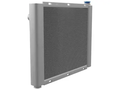 Car Radiator 3D model