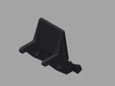 Cessna rudder pedal 3D model