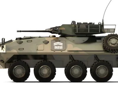 LAV-25 2005 3D model