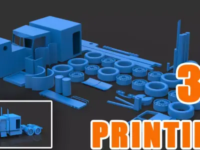 truck 3D print model purchase