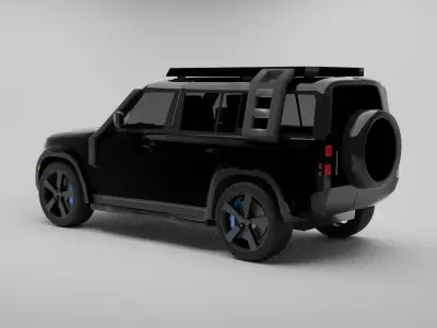 Land rover defender 3D model