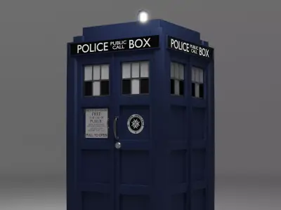 TARDIS Free 3D model