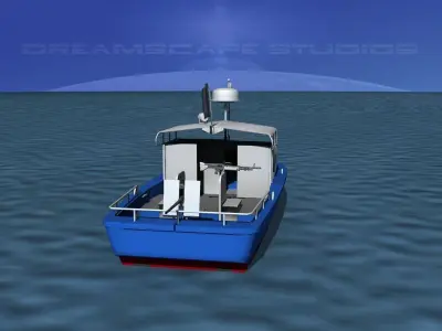 PBR Patrol Boat Riverine 3D model