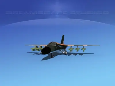 General Dynamics FB-111 Aardvark V03 3D model