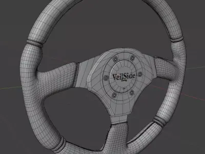 Steering Wheel Veilside 3D model