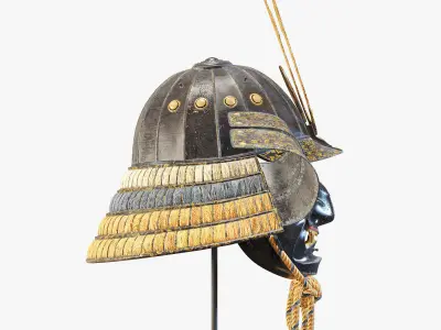 Kabuto helmet 3D model