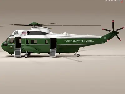 VH-3D Marine One 3D model
