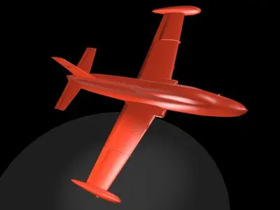 Aermacchi MB 326 Free 3D model