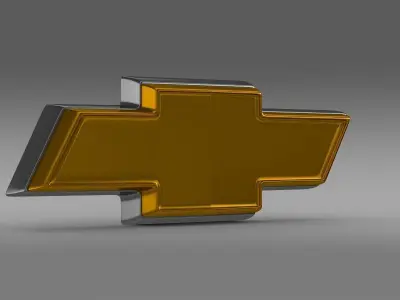 Chevrolet logo 3D model