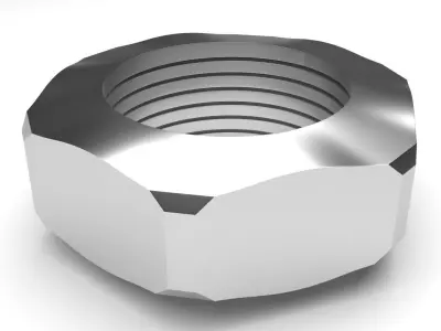 Hex Nut 3D model