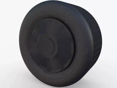 Tesla Truck Wheel 2 3D model