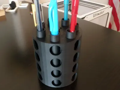 PRINTABLE A-10 Warthog Gatling Gun 3D print model