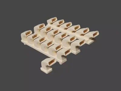 Exhausts for 24th scale Airfix Stuka 3D print model