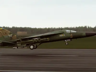 General Dynamics F-111 3D model 3D model