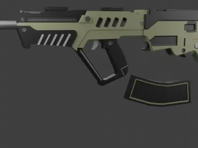 Simple Tar-21 Free 3D model