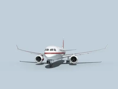 Bombardier CS100 Corporate 1 3D model