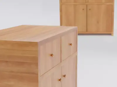 Office Cabinet Free 3D model