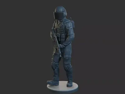 Tactical Gear GSG 9 TG1 003 3D print model