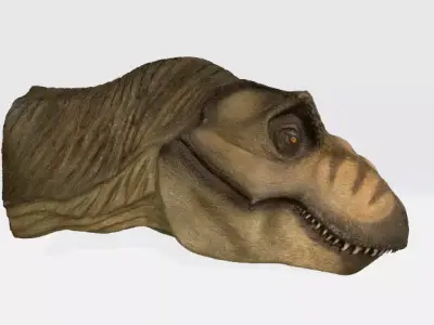 T-Rex head model 3D model