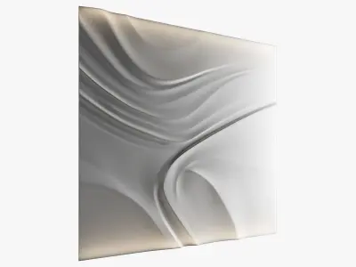 wave wall 9 3D model