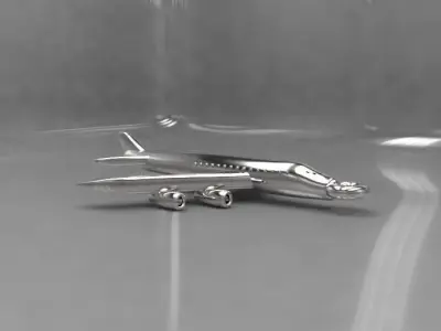 airplane pendant 3D model