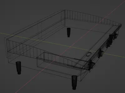Commercial Flat Top 3D model