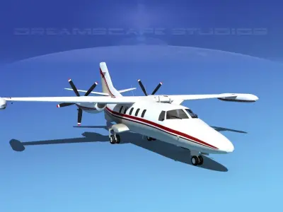 Dreamscape AF-44 Star Executive V10 3D model
