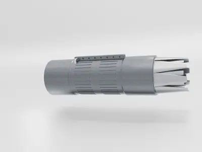 Jet Engine J001 Non exsistentent 3D model