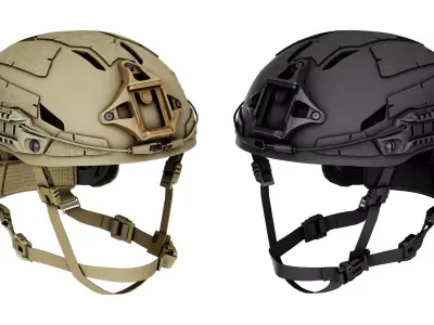 GALVION CAIMAN BUMP HELMET Low-poly 3D model