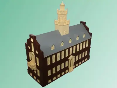 Old State House Boston Free 3D print model
