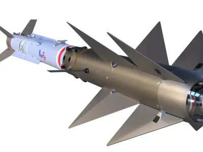  PYTHON-5 Misslie 3D model