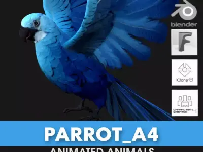 Parrot A4 3D model
