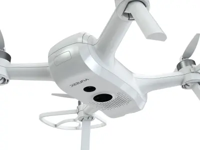 Yuneec Breeze 4K Drone 3D model