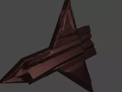 Falcon-A5 Multi Color Edition Low-poly 3D model