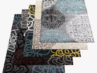 Area Rugs 7 Free 3D model