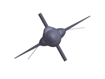North American X-15 3D model