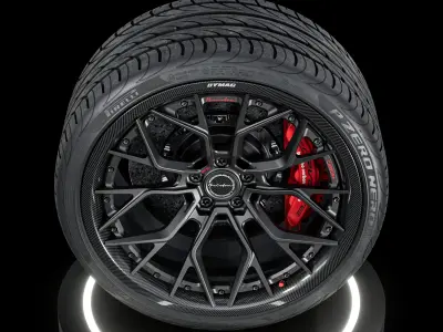 Pirelli Nero GT 295 25 ZR20 97Y 3D model