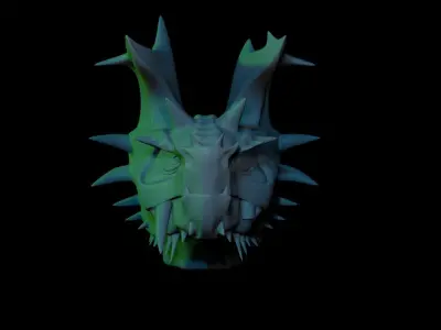 Dragon Head 3D model