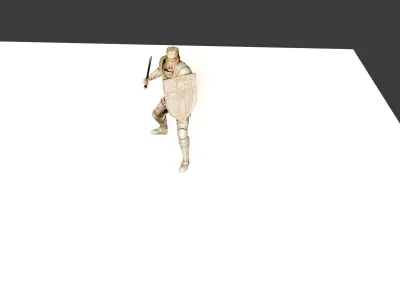 Warrior Taqi 3D model