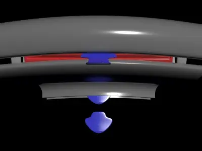 Modular Bladeless Thrust Chamber 02 - Concept 3D model
