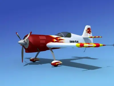Sukhoi SU-26 Aerobat V11 3D model