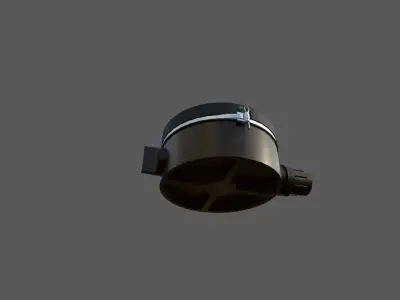 PMN antipersonnel mine 3D model