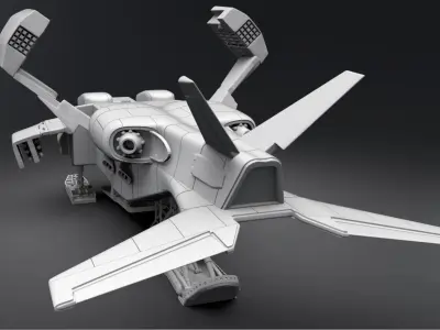 UD4L Cheyenne Scale model 3D print model